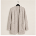 Women Lightweight Open Front Cardigans Casual Loose Fall Outfits with Pockets - front view